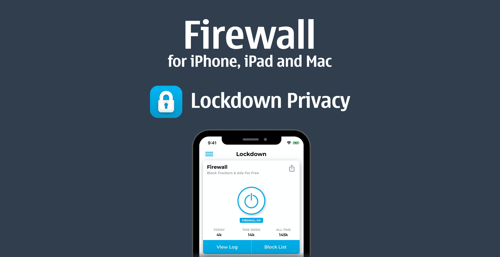 Firewall for iPhone, iPad and Mac - Lockdown Privacy