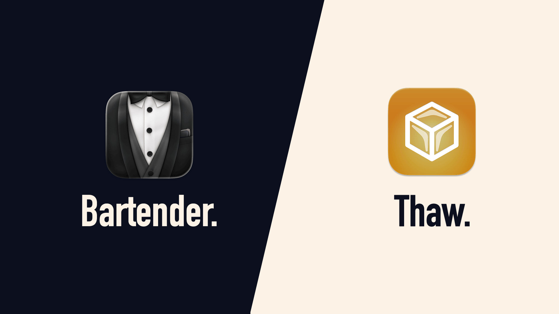 Sometimes you need to let it go... Moving from Bartender to Thaw