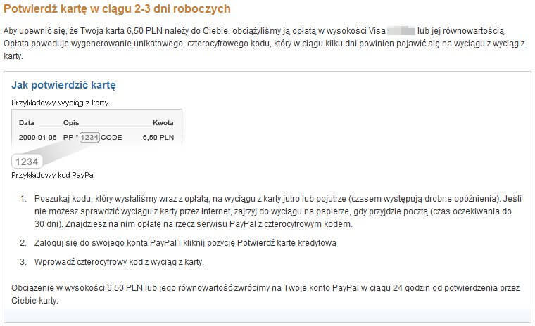 PayPal PL - zrzut ekranu 8.2