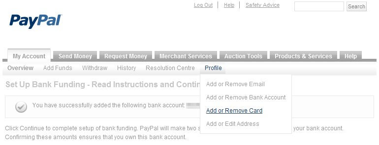 PayPal UK - zrzut ekranu 6