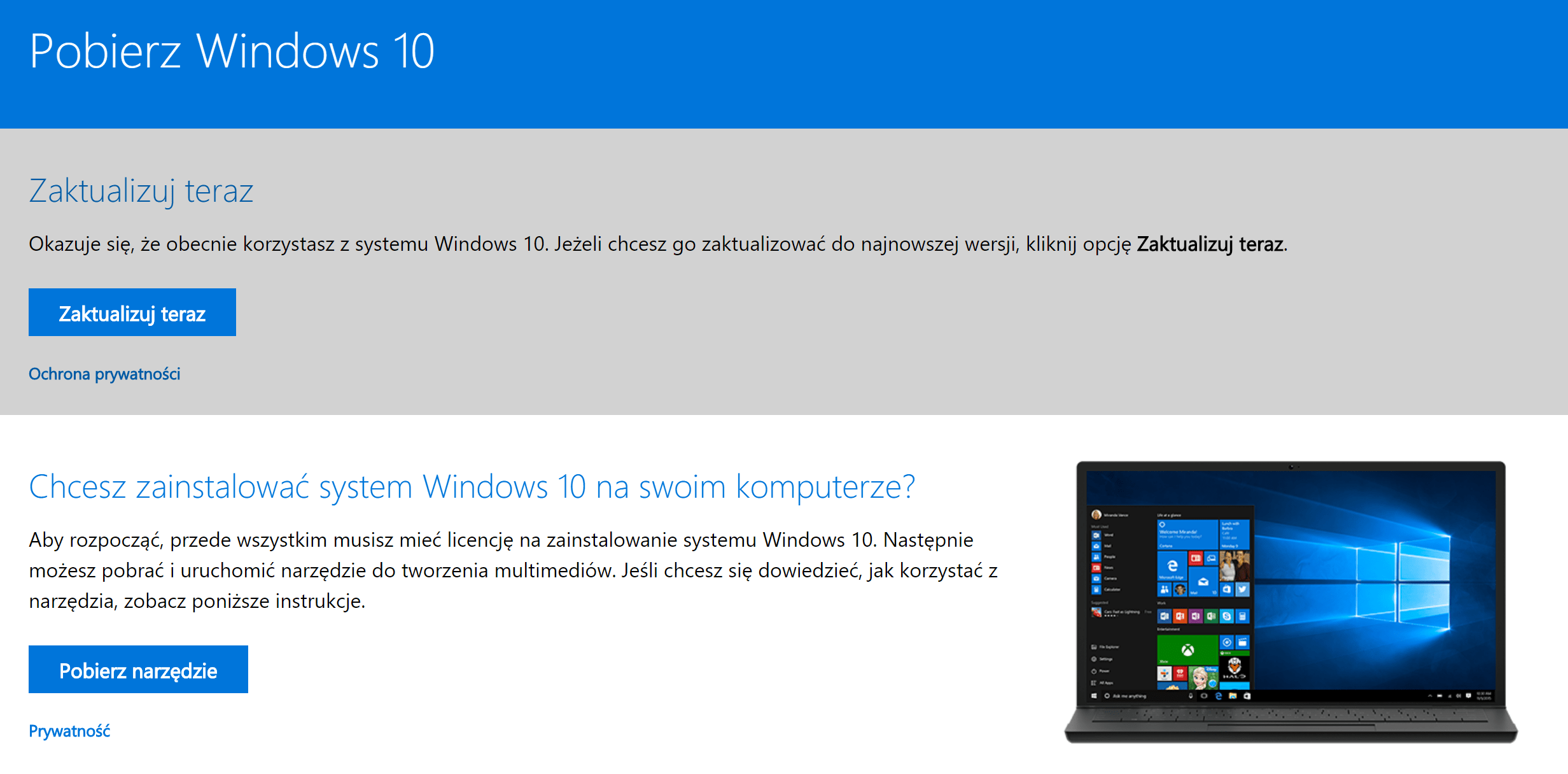 Pobierz Windows 10