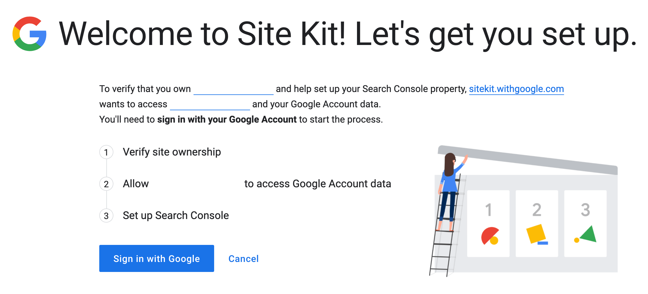 Welcome to Site Kit