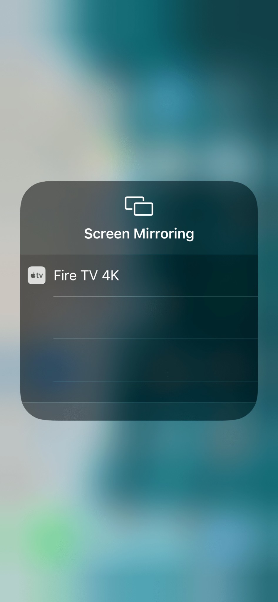iOS iPhone Screen Mirroring