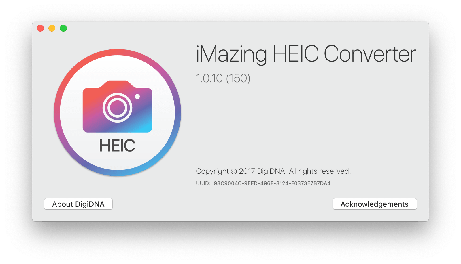 iMazing HEIC Converter - O Aplikacji