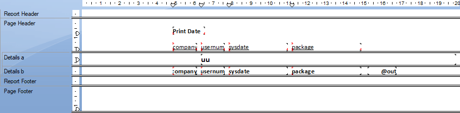 Crystal Reports - Report with two Details sections