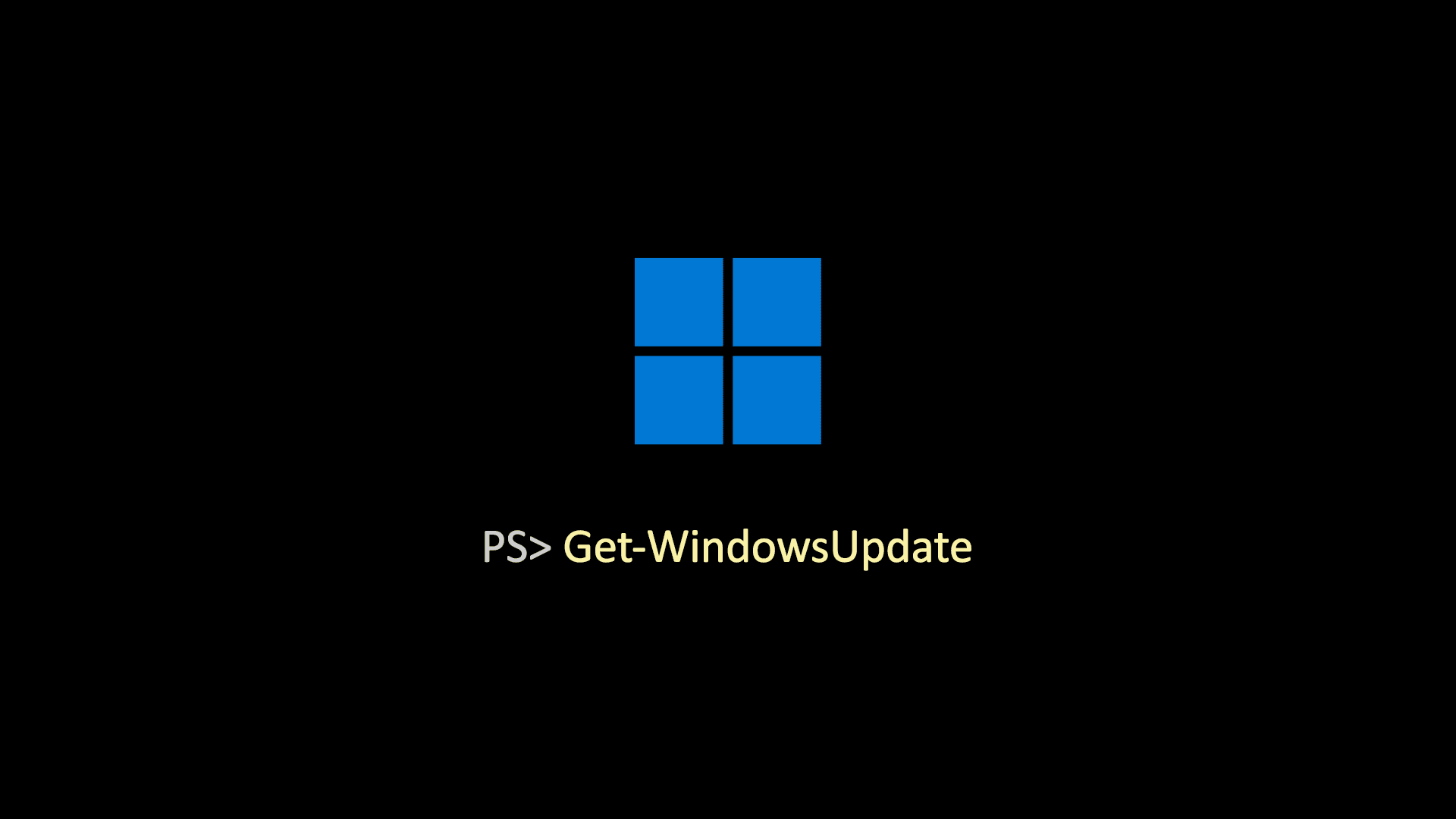 Aktualizacja systemu Windows przy pomocy PowerShell