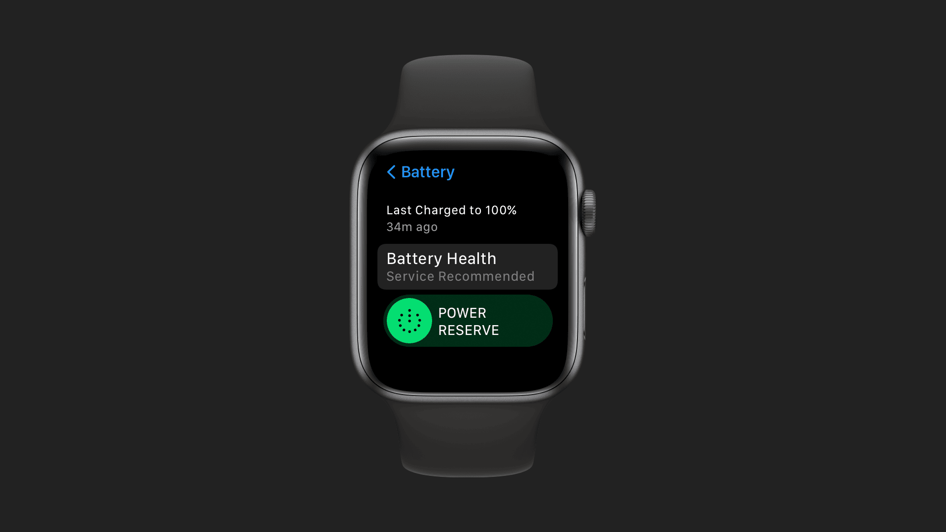 How long does discount the apple watch last