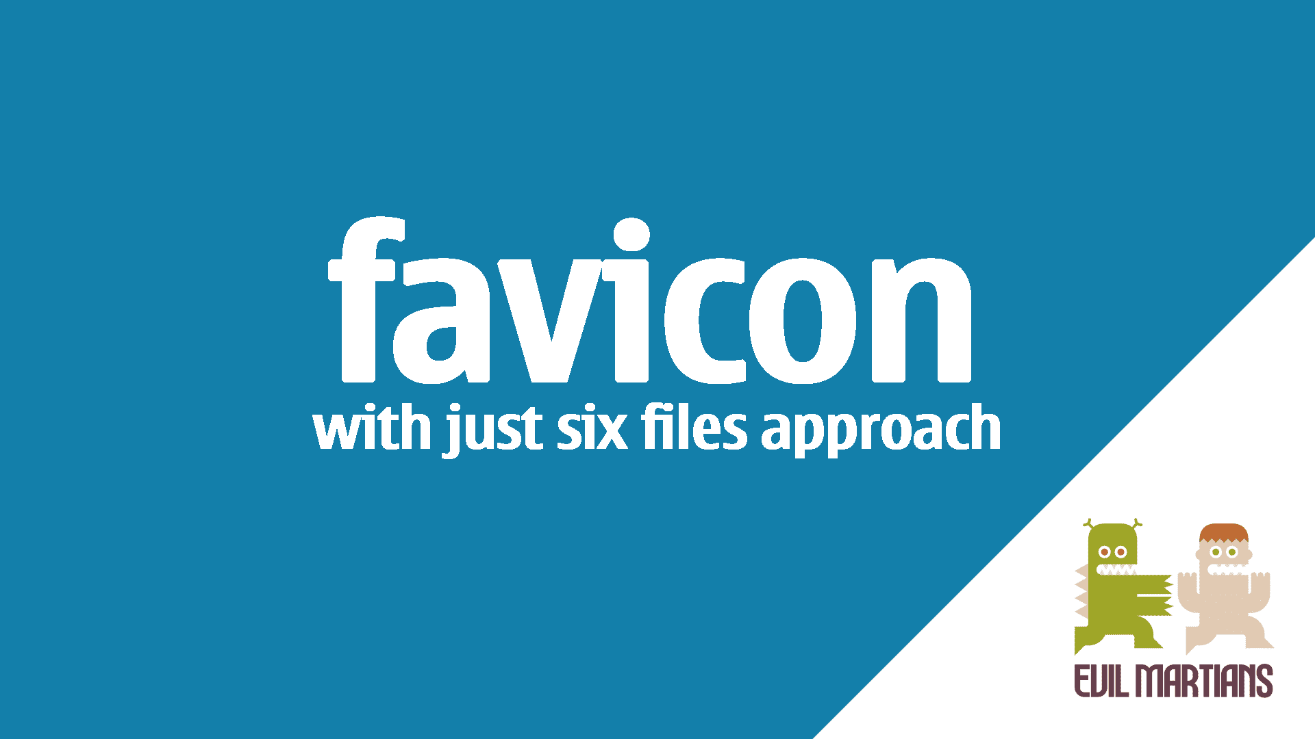 Simplified way of adding a favicon to the website