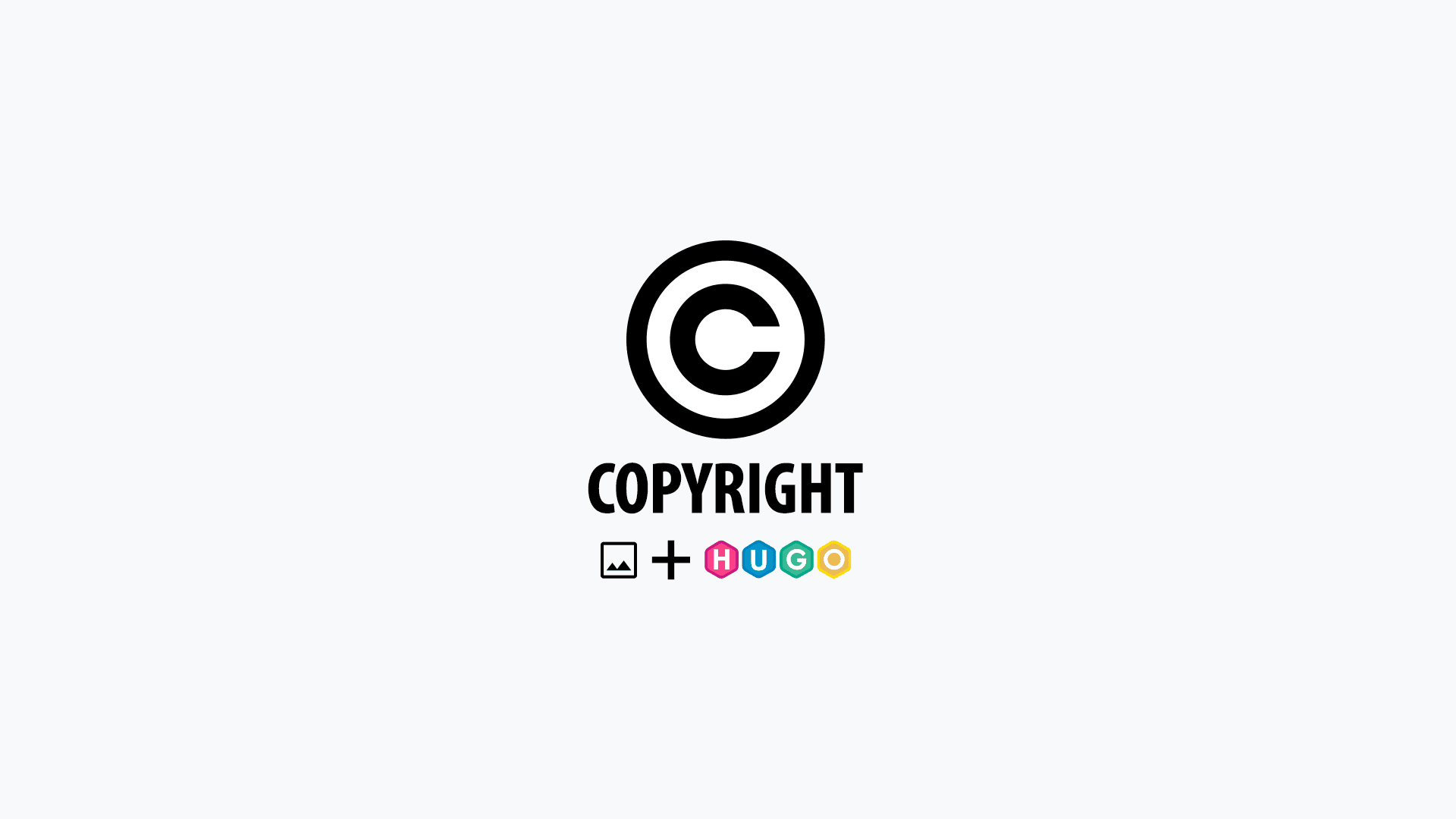 Adding copyright information for images on Hugo based website