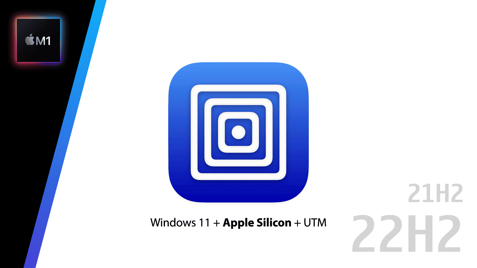 Installing Windows 11 in UTM on macOS and Apple Mac M1