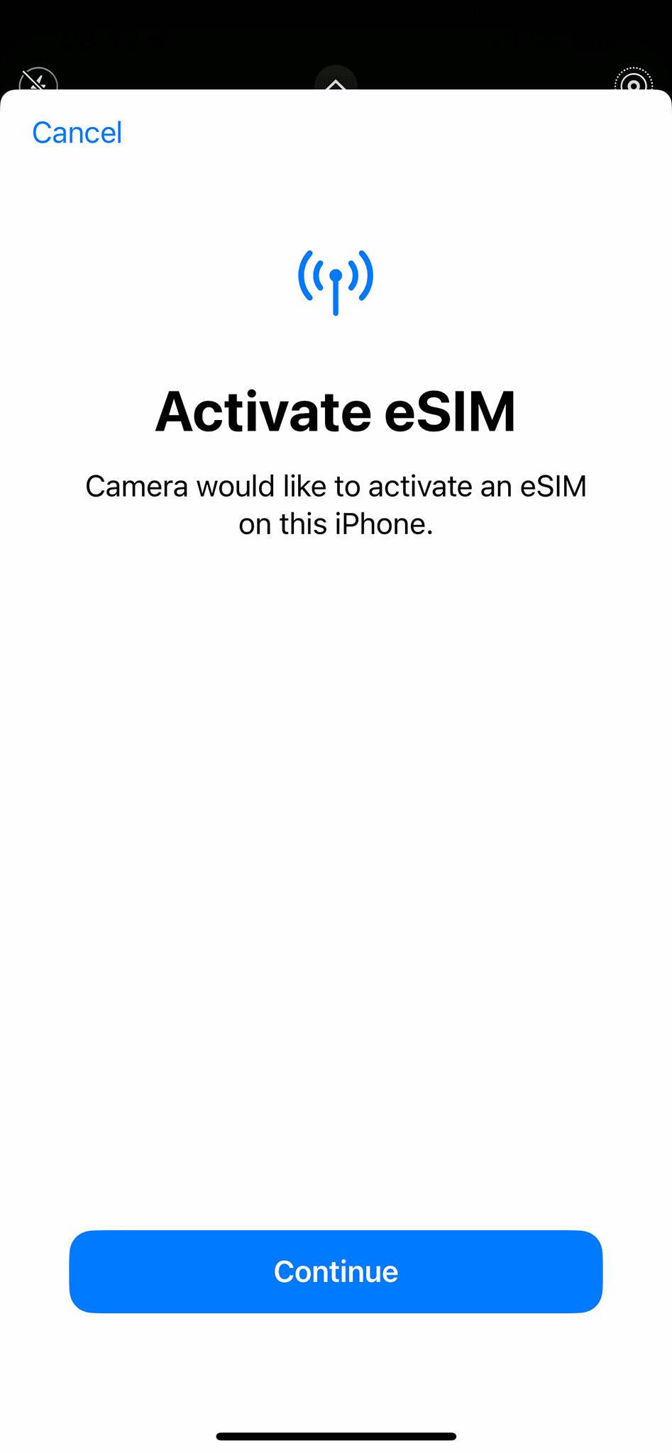 Activating eSIM on LycaMobile