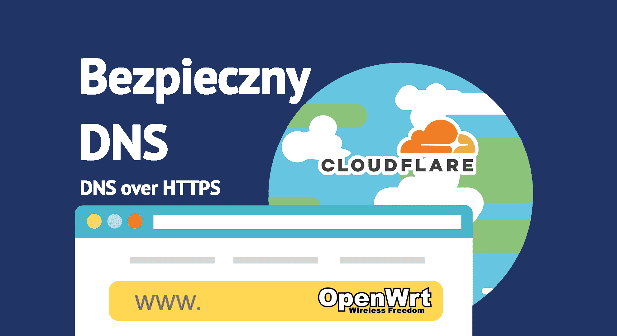 Bezpieczny DNS (w przeglądarce oraz na routerze z OpenWrt)